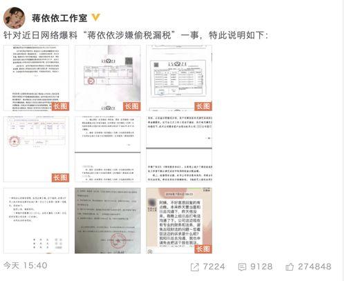 明星网红税务问题案例,案例分析及启示