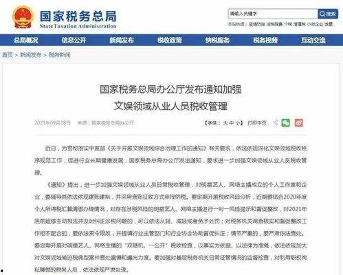 针对明星网红征税系统,构建公平透明的新时代税收体系