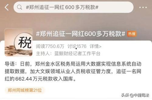 明星网红补税案件,揭秘娱乐圈税务合规新篇章